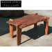 Antique Weathered Elm Wood Wabi Sabi Minimalist Rustic Coffee Table