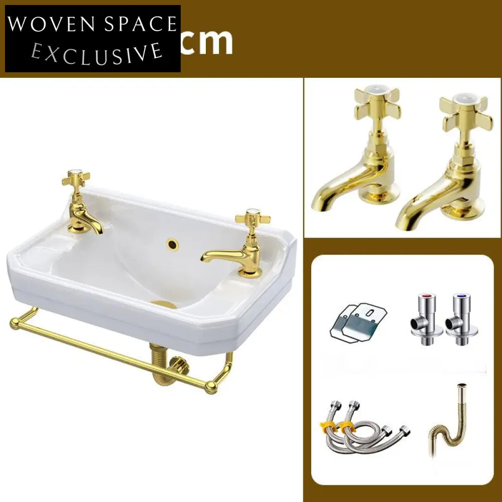 Arhambault Retro Wall-Mounted Mini Wash Basin