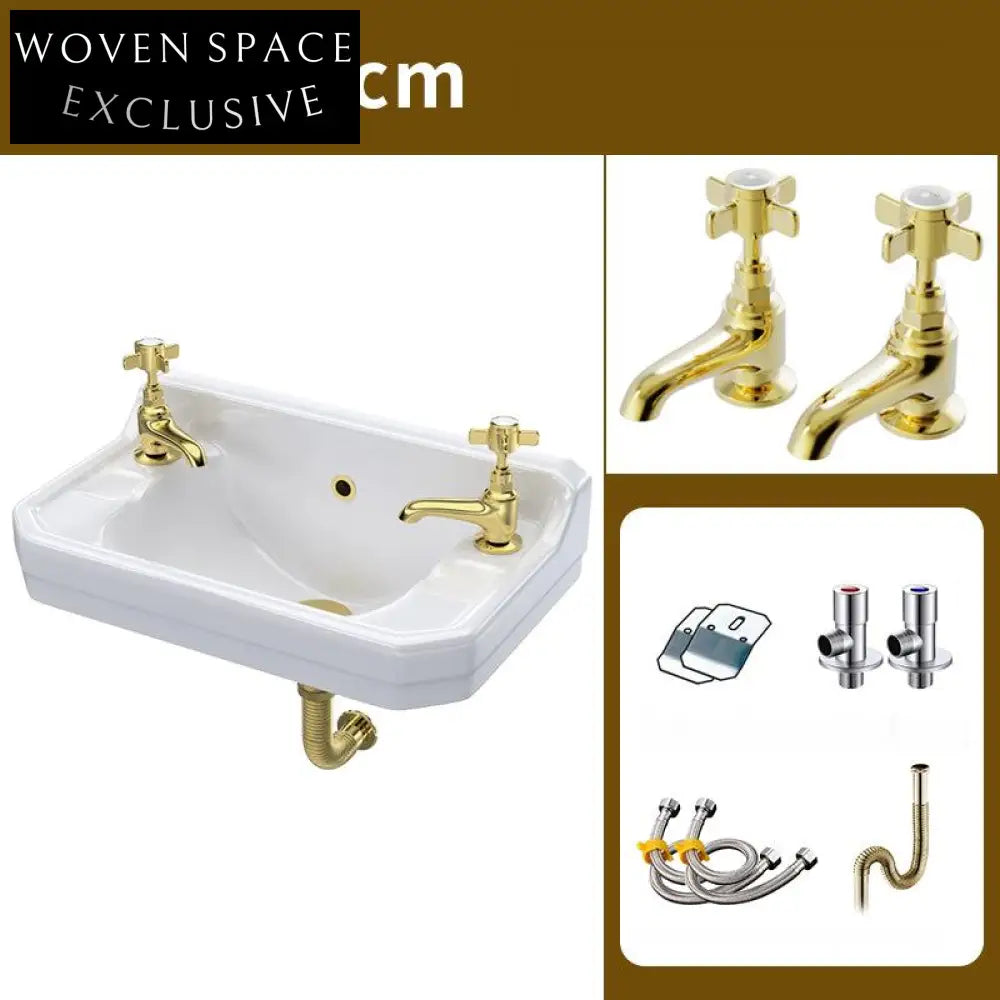 Arhambault Retro Wall-Mounted Mini Wash Basin