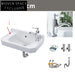 Arhambault Retro Wall-Mounted Mini Wash Basin