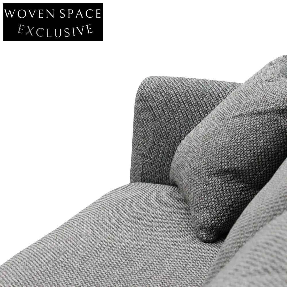 Arlette 4 Seater Fabric Sofa - Noble Grey Sofas