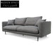 Arlette 4 Seater Fabric Sofa - Noble Grey Sofas