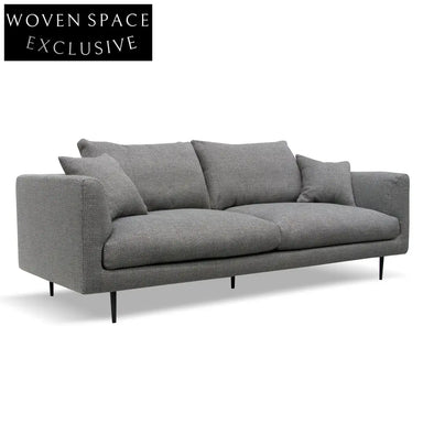 CLC6976-YY 4 Seater Fabric Sofa - Noble Grey