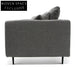 Arlette 4 Seater Fabric Sofa - Noble Grey Sofas