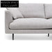 Arlette 4 Seater Fabric Sofa - Passive Grey Sofas