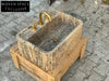 Arnauld Travertine Ribbed Marble Sink