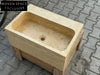 Arséne Travertine Marble Bathroom Sink - Trendy Wash Basin