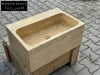 Arséne Travertine Marble Bathroom Sink - Trendy Wash Basin