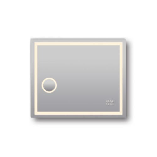 900x750mm ART- Bluetooth LED Mirror with Magnifier