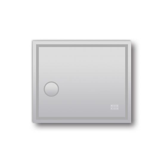 900x750mm ART- Bluetooth LED Mirror with Magnifier