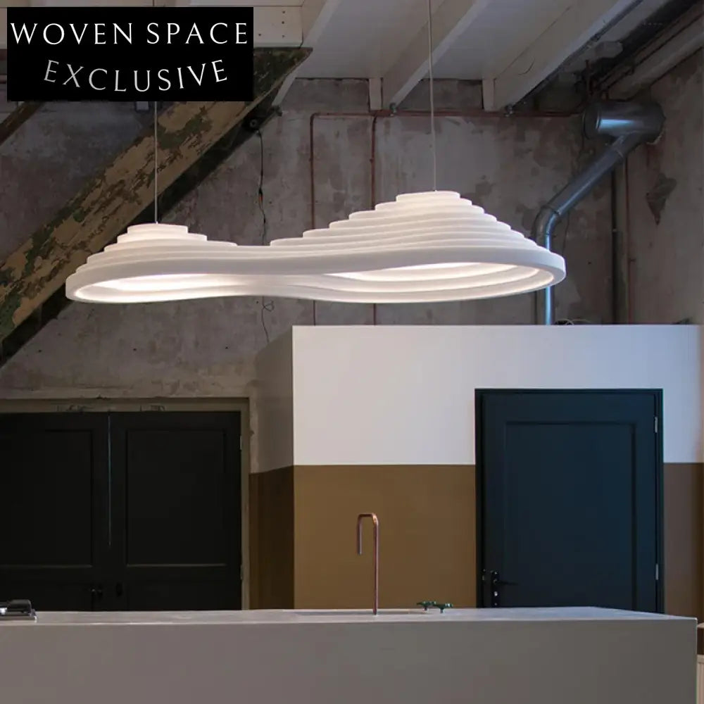 Artful Fish Shaped Resin LED Hanging Decorative Pendant Light for Modern Spaces