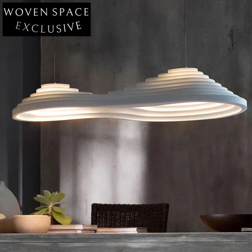 Artful Fish Shaped Resin LED Hanging Decorative Pendant Light for Modern Spaces