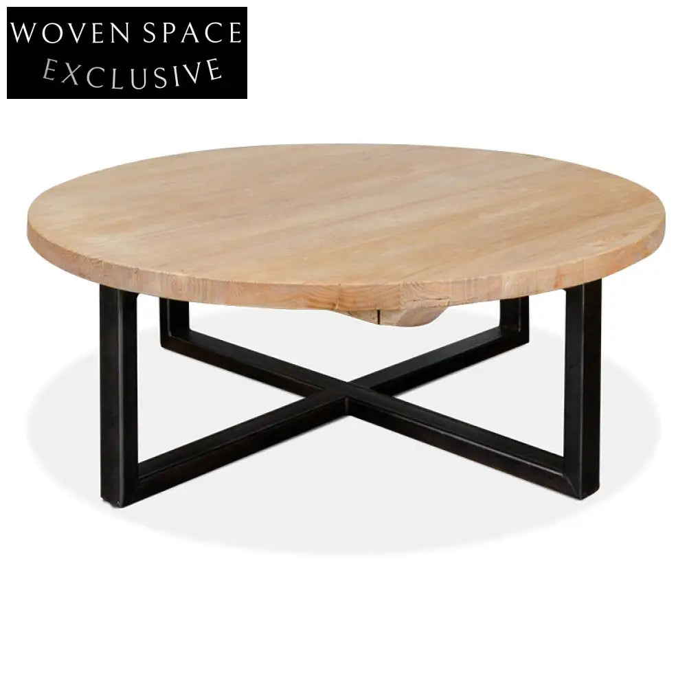 CCF425 Reclaimed 100cm Round Coffee Table