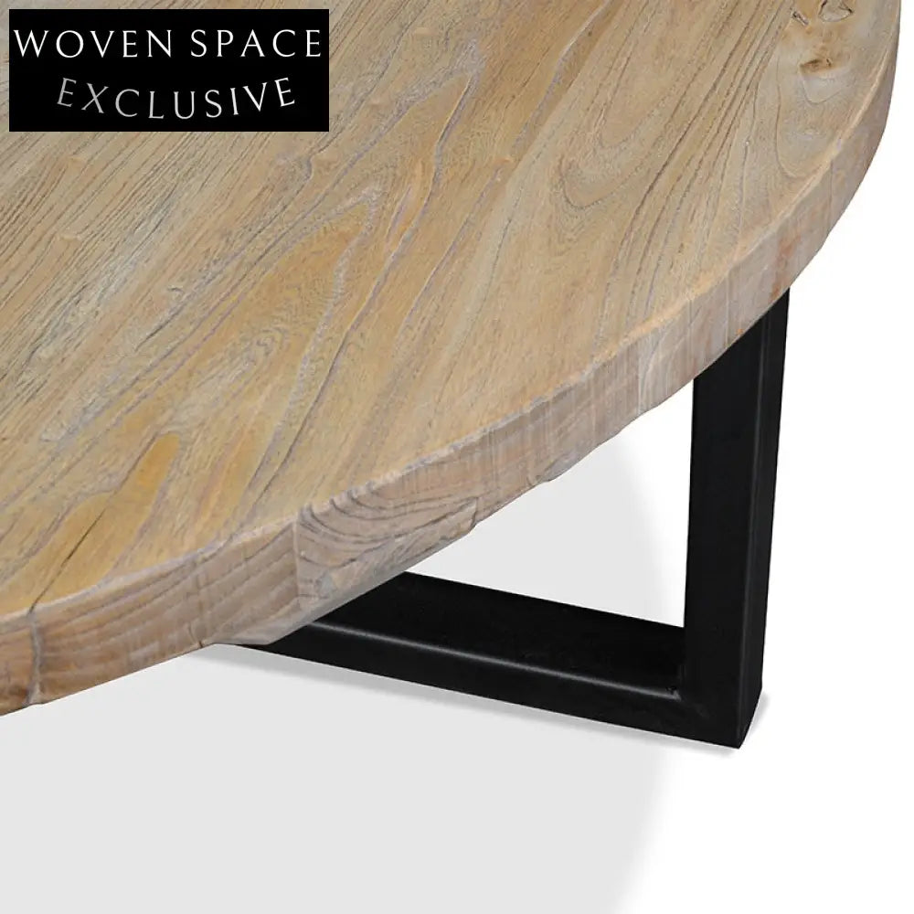 Arthur Reclaimed 100cm Round Coffee Table Coffee Tables