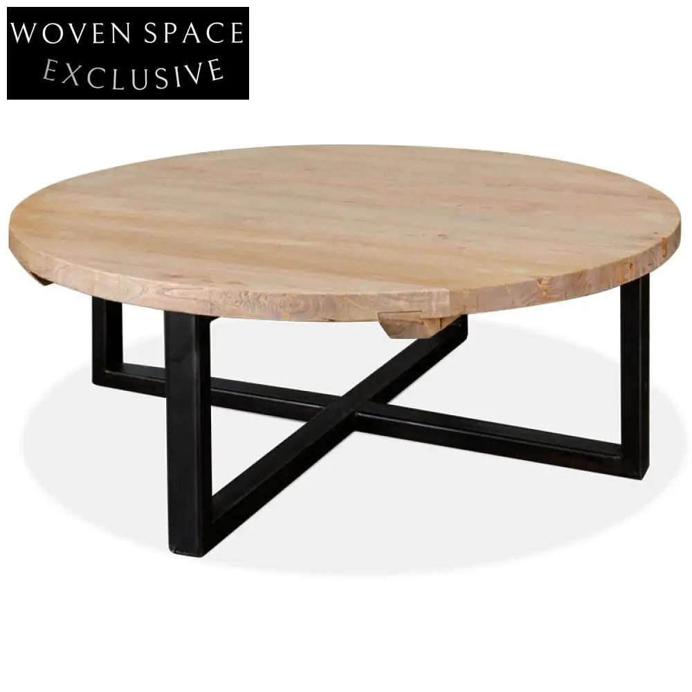 Arthur Reclaimed 100cm Round Coffee Table Coffee Tables