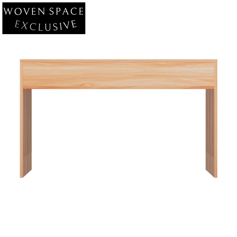 Artiss Coffee Table Rectangle Fluted Side 100CM Coffee Tables