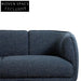 Asa 3 Seater Fabric Sofa - Dark Blue Sofas