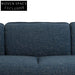 Asa 3 Seater Fabric Sofa - Dark Blue Sofas