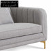 Ash Grey Boucle 3 Seater Sofa Sofas