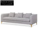 Ash Grey Boucle 3 Seater Sofa Sofas