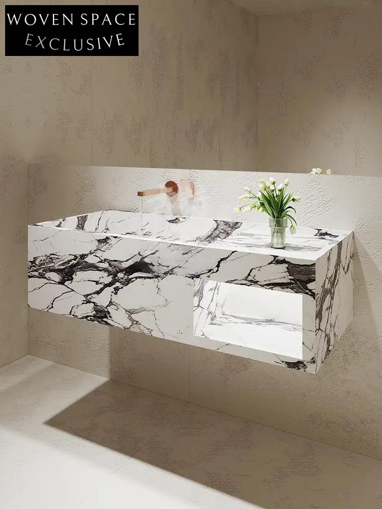 Aspen Amazon Green Wall-Mounted Marble Basin