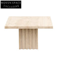 Atlas Travertine Coffee Table - Medium Coffee Table