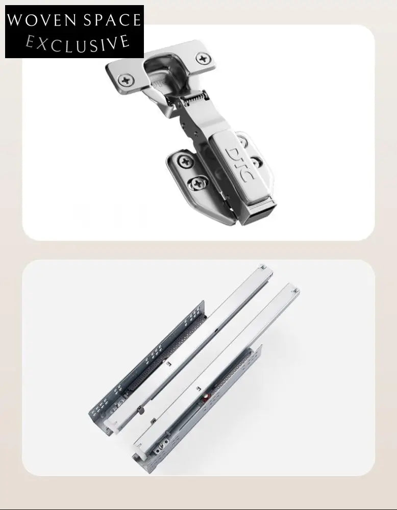 Atticus Oak Bathroom Cabinet with Robot Cleaner Space