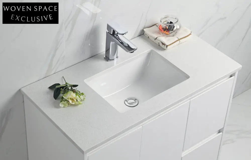 Aulic Alice Finger Pull Freestanding Bathroom Vanity Vanities