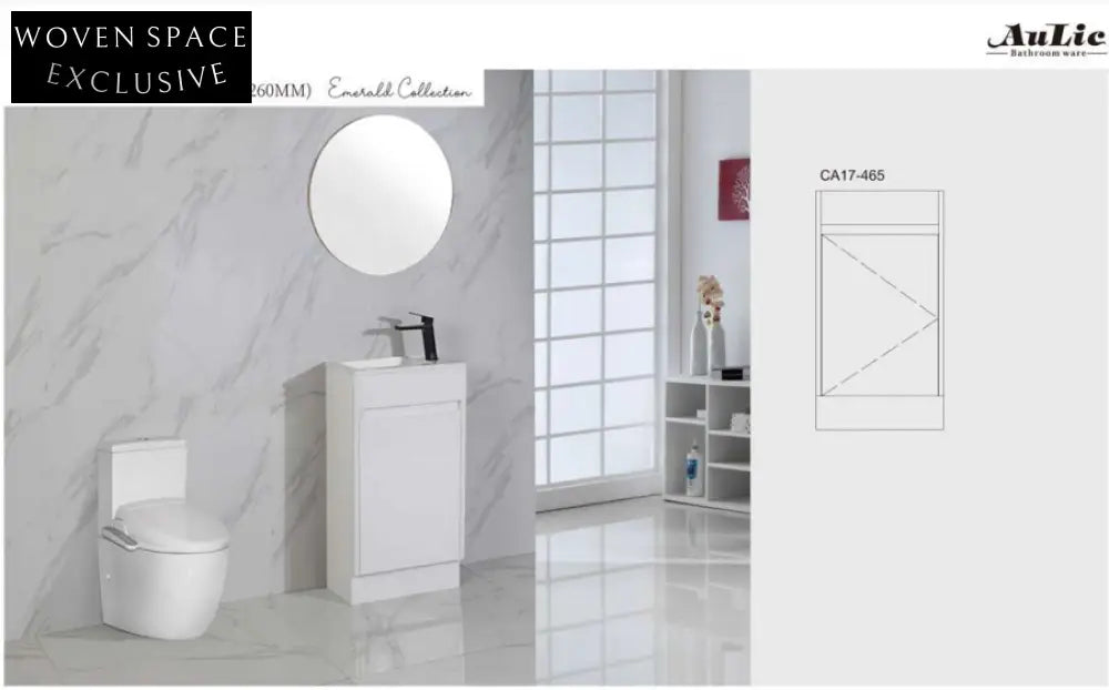 Aulic Brant Finger Pull Vanity Vanities