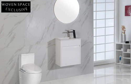 Aulic Brant Wall Hung Finger Pull Vanity Vanities