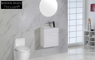 Aulic Brant Wall Hung Finger Pull Vanity Vanities