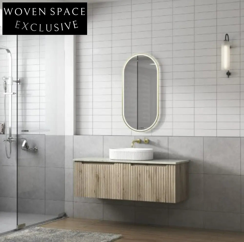 Aulic Cadel White Pill Above Counter Basins