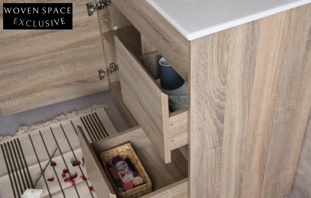 Aulic Grace Finger Pull Cabinet Vanity Vanities