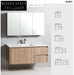Aulic Grace Wall Hung Finger Pull Vanity Vanities