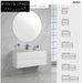 Aulic Leona Wall Hung Finger Pull Vanity Vanities