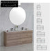 Aulic Max Finger Pull Vanity Vanities