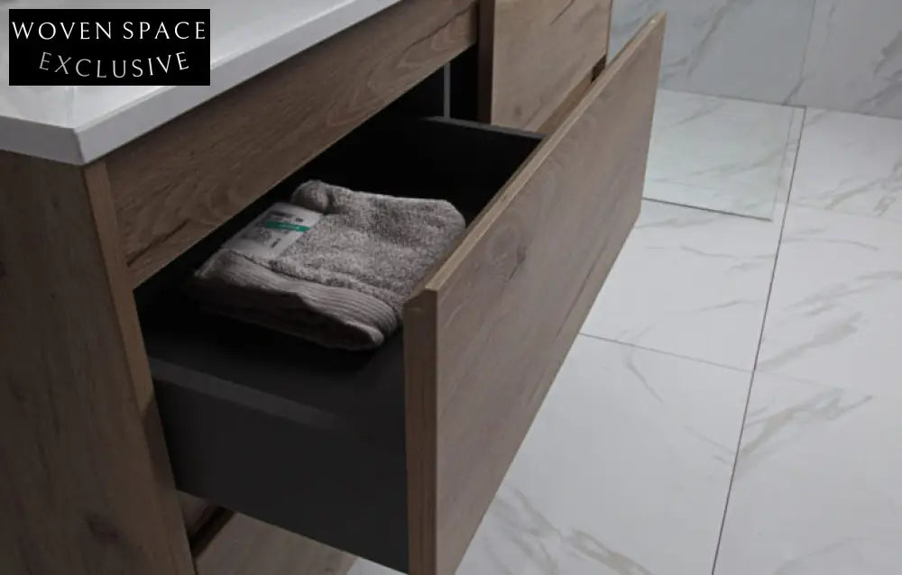 Aulic Max Wall Hung Finger Pull Vanity Vanities