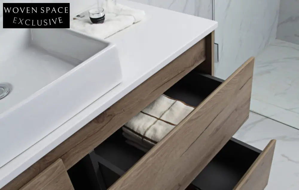 Aulic Max Wall Hung Finger Pull Vanity Vanities