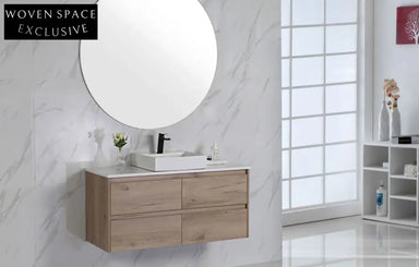 Aulic Max Wall Hung Finger Pull Vanity