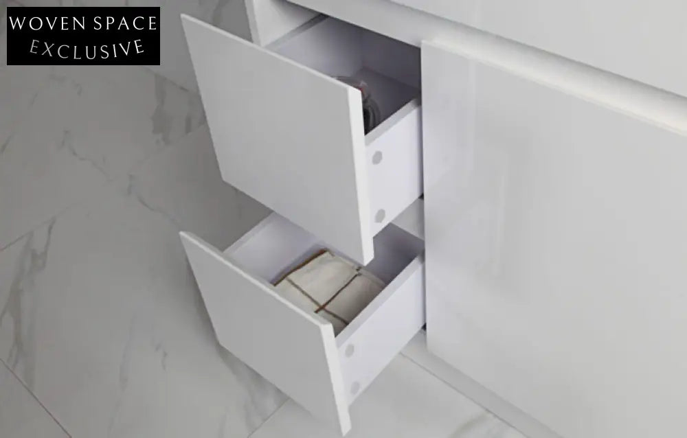 Aulic Maya Wall Hung Finger Pull Vanity Vanities