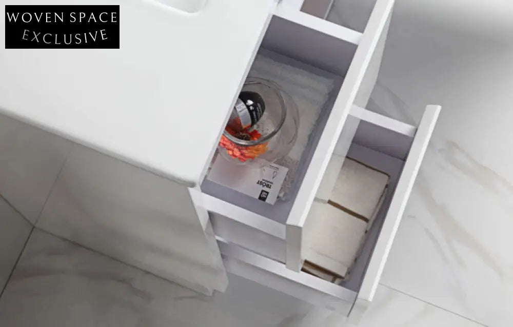 Aulic Maya Wall Hung Finger Pull Vanity Vanities