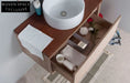 Aulic Mia Wall Hung Push Vanity Vanities