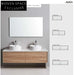Aulic Mia Wall Hung Push Vanity Vanities
