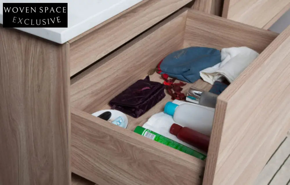 Aulic Mia Wall Hung Push Vanity Vanities