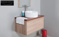 Aulic Mia Wall Hung Push Vanity Vanities
