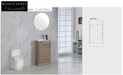 Aulic Revit Wall Hung Finger Pull Vanity Vanities