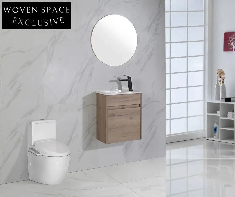 Aulic Revit Wall Hung Finger Pull Vanity Vanities