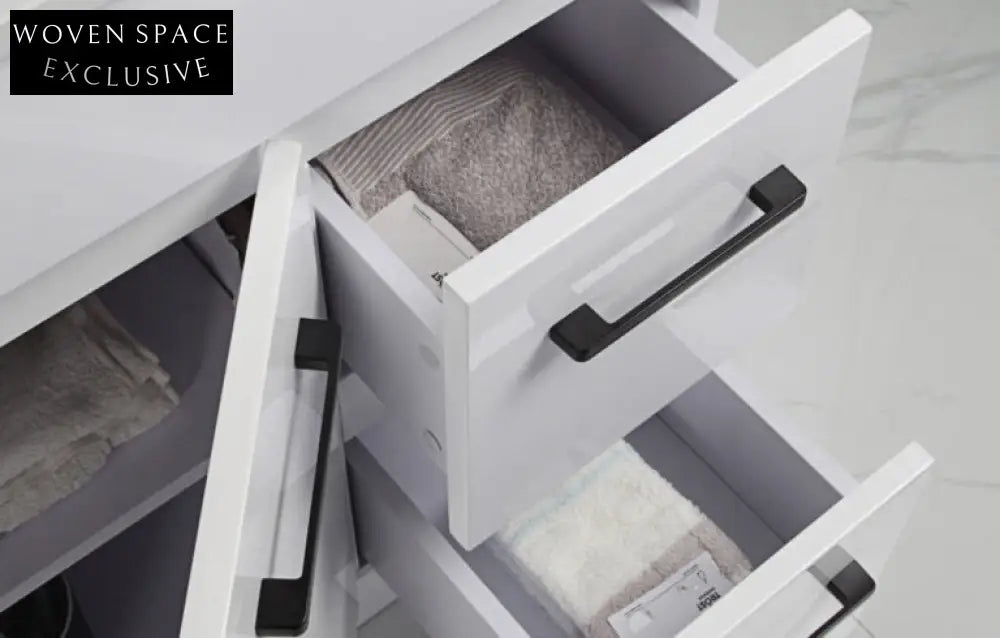 Aulic Rocky White Vanity Vanities