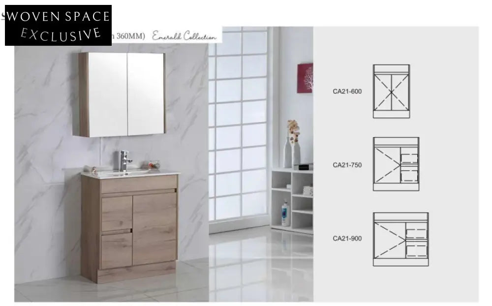 Aulic York Finger Pull Vanity Vanities