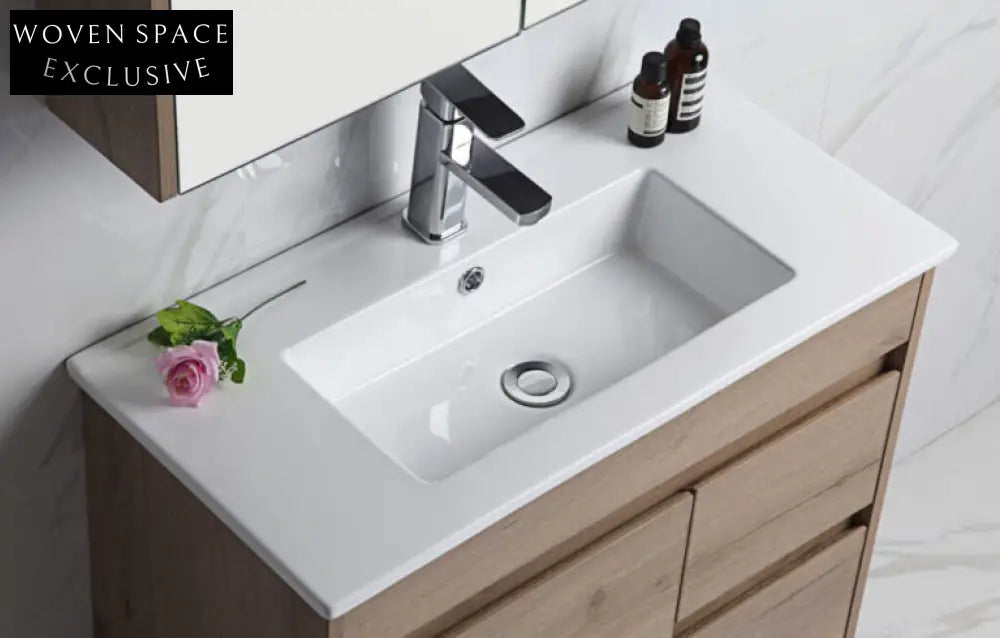 Aulic York Wall Hung Finger Pull Vanity Vanities